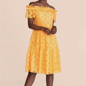NWT Trina Turk Margery Dress in Mango Tango XL